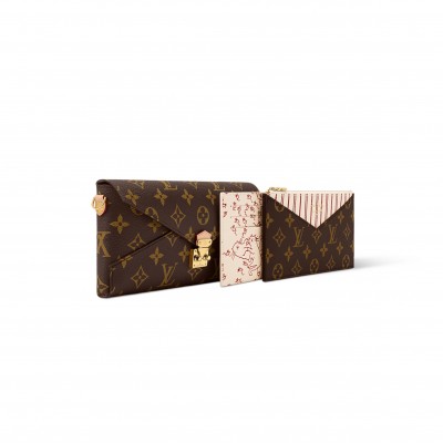 LOUIS VUITTON KIRIGAMI ORGANIZER ON CHAIN M15150 (23*11*2cm) LOUIS VUITTON KIRIGAMI ORGANIZER ON CHAIN M15150 (23*11*2cm)